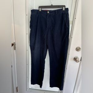 Vineyard Vines  Men’s Navy Corduroy Pants GUC 34 x 30